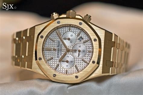 yellow gold royal oak|ap royal oak 41mm price.